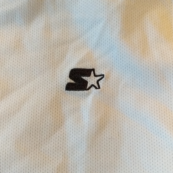 STARTER Shirts Starter Size L Mens White Sleeveless Jersey Poshmark